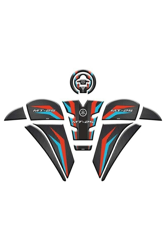 Yamaha MT25 (2020-2024) Tank Pad Set 010