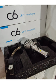 H4 Led Zenon Beyaz Işık Tüm Araba Ve Motorsiklet 1 Adet