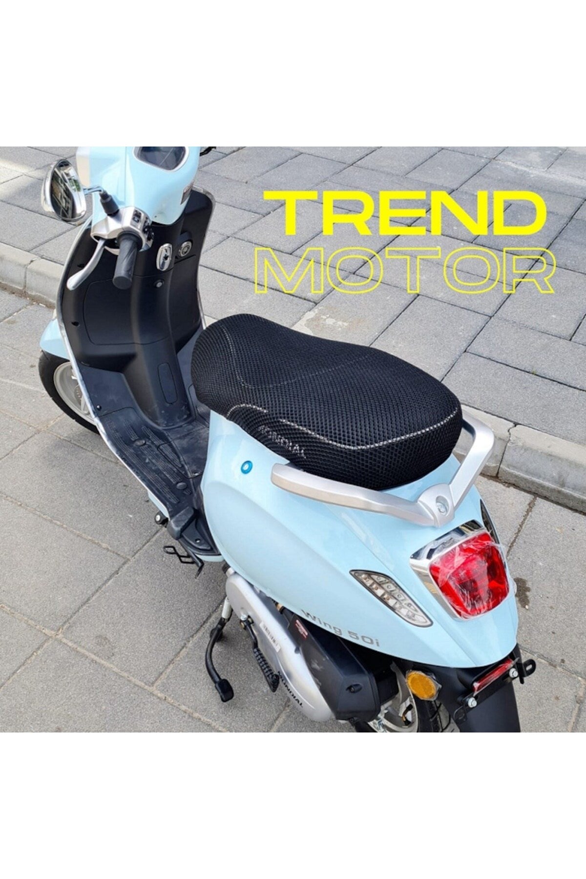 Mondial Wing 50 File Sele Koltuk Kılıfı 3D Çift Kat File