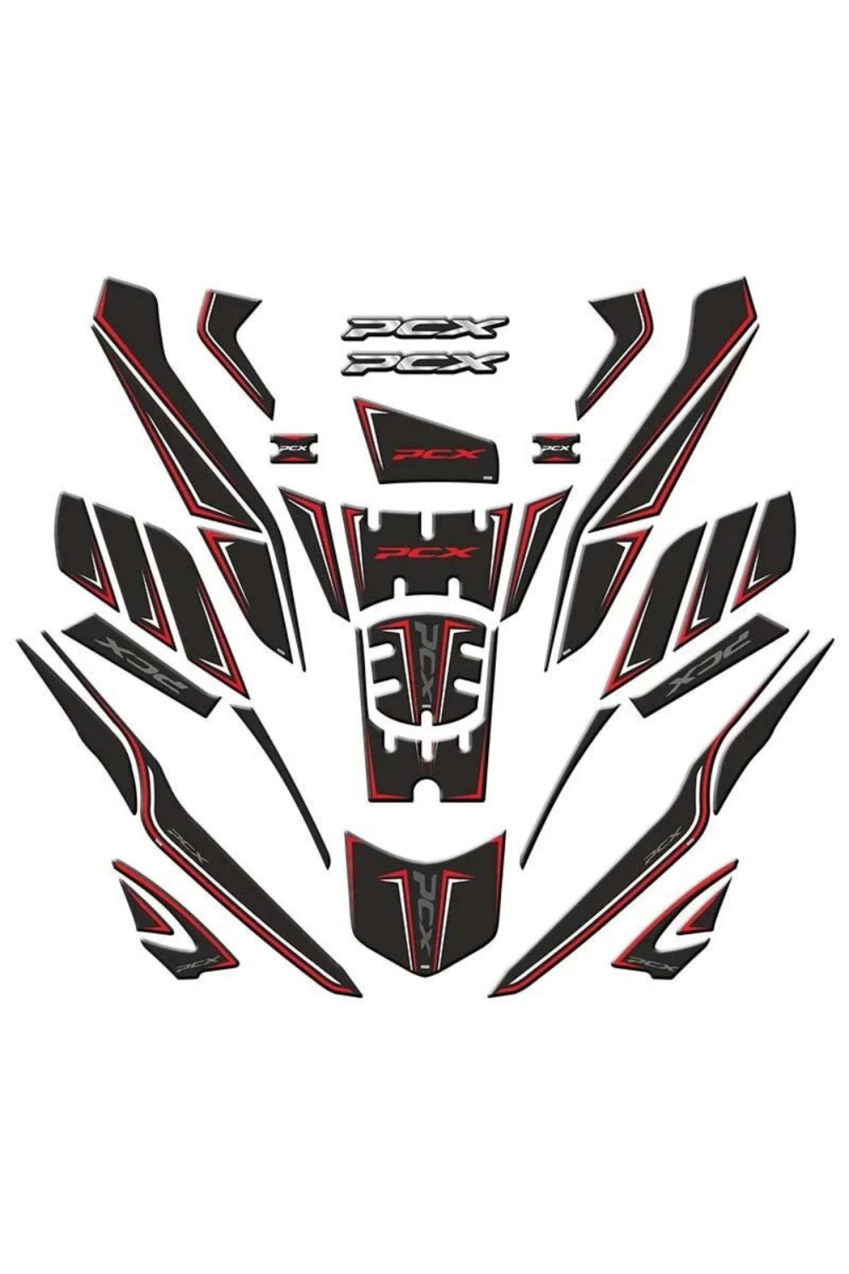 HONDA PCX 2025 UYUMLU TANK PAD SET 003