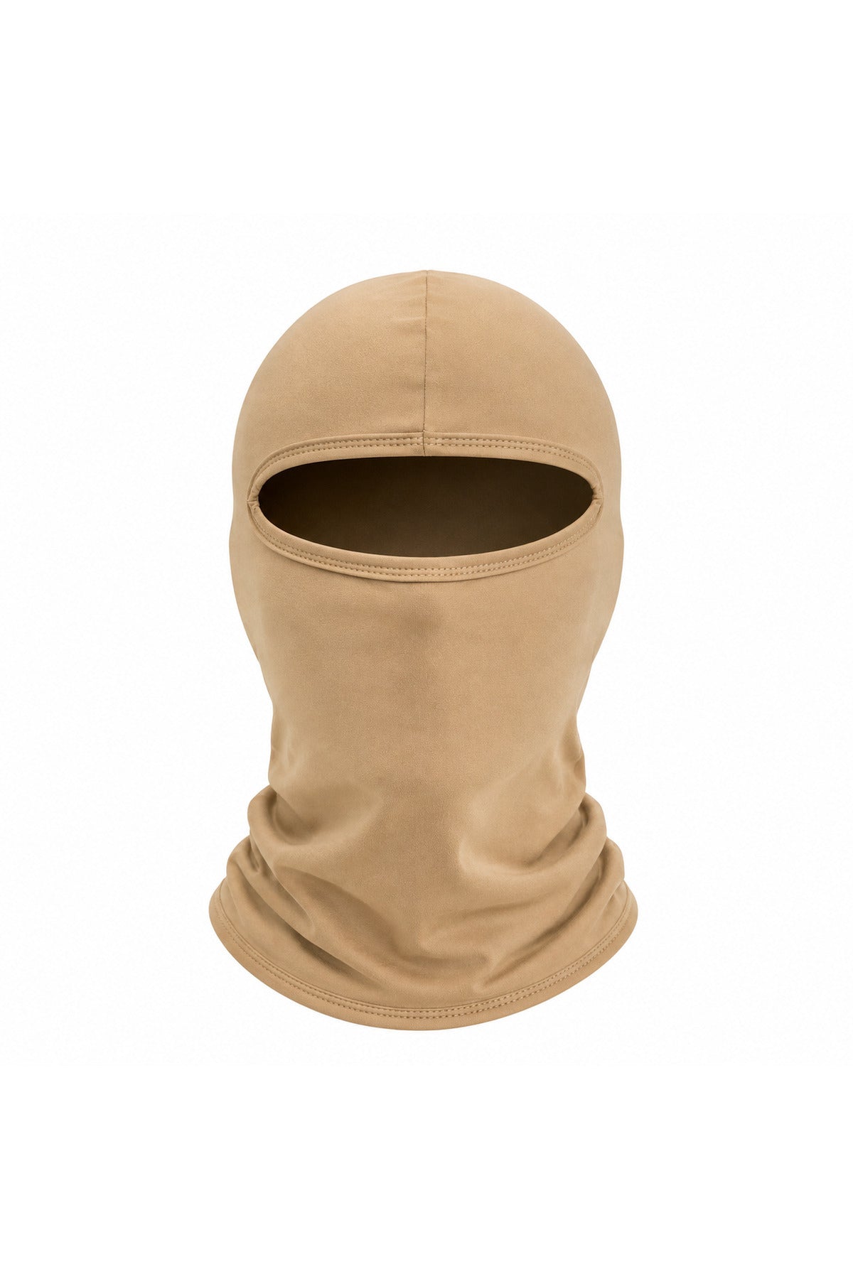 Motorcu Balaklava Maske Likralı Krem