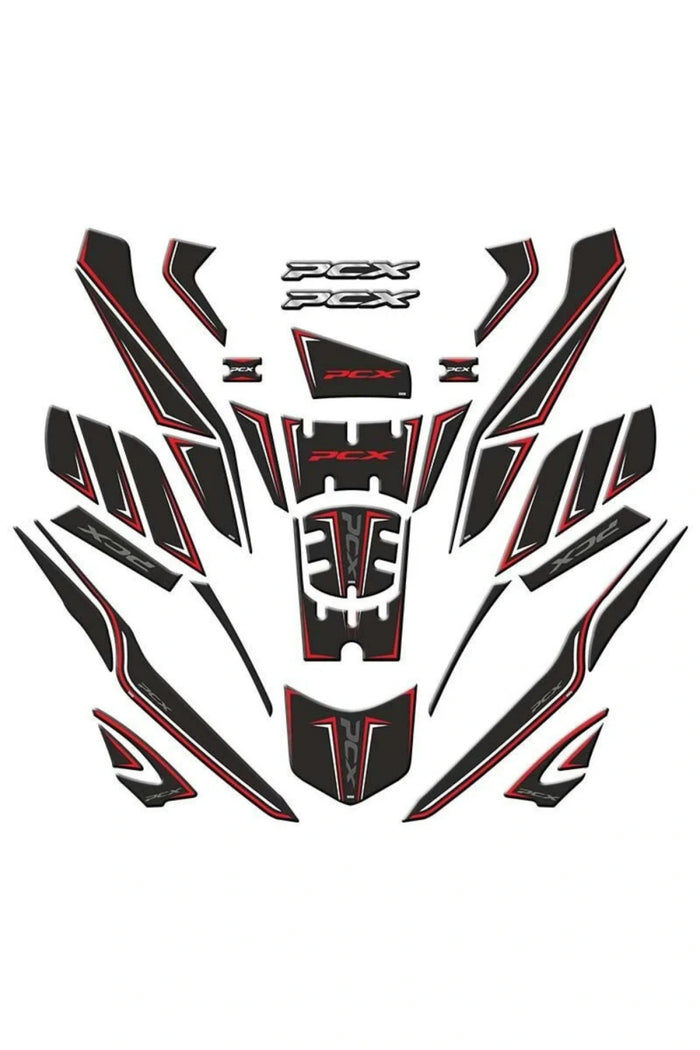 HONDA PCX 2025 UYUMLU TANK PAD SET 003