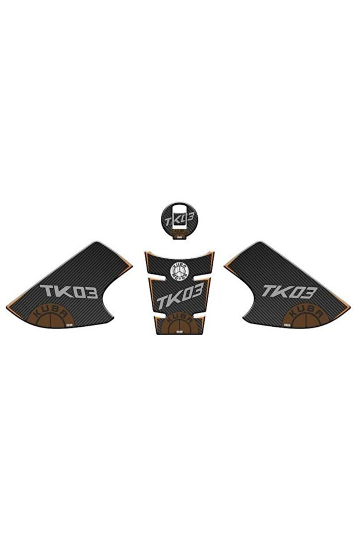 Kuba Tk-03 2021 - 2025 Uyumlu Tank Pad Set 003