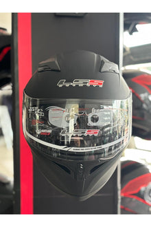 LS5 Kapalı Kask Güneş Gözlüklü Kask Siyah