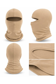 Motorcu Balaklava Maske Likralı Krem