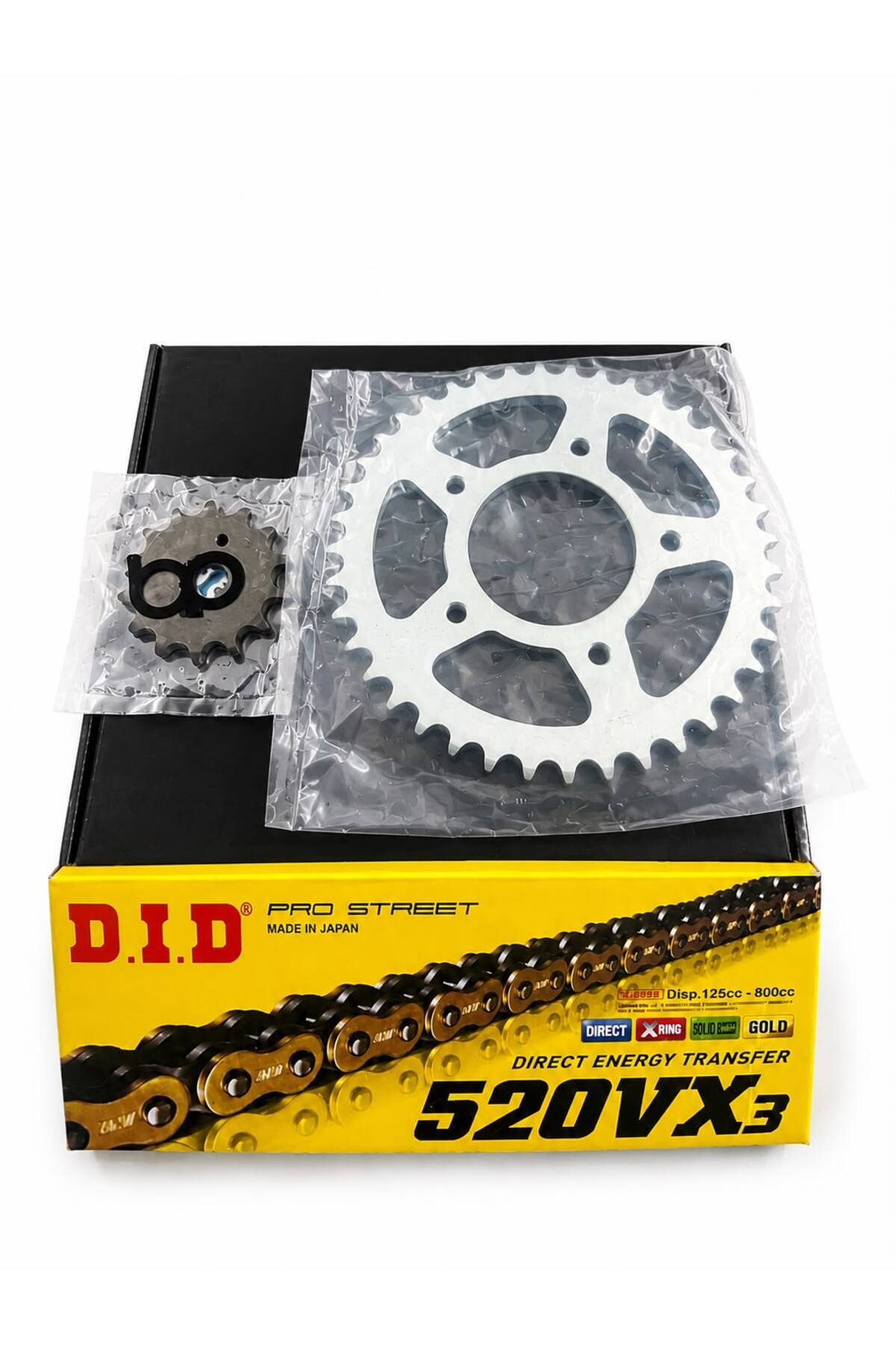 Dıd Zincir Dişli Seti Cf Moto 250 Nk 2018-2025 520vx 106l 14-40
