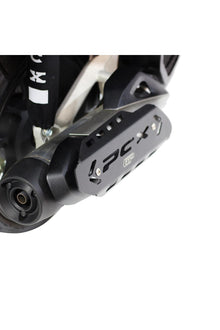 Honda PCX 125 / 150 2018-2025 Uyumlu Egzoz Koruma Kapağı Siyah