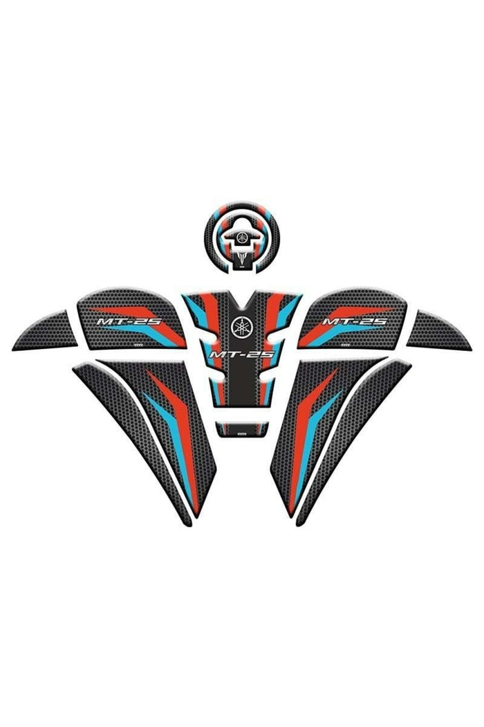 Yamaha MT25 (2020-2024) Tank Pad Set 010