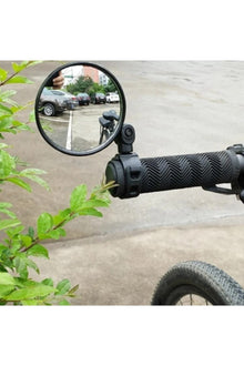 1 Adet Geniş Açı Bisiklet -scooter Gidon Aynası - Dikiz Aynası Bisiklet Aksesuarı Bisiklet Ayna