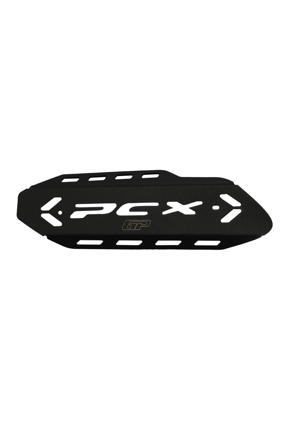 Honda PCX 125 / 150 2018-2025 Uyumlu Egzoz Koruma Kapağı Siyah