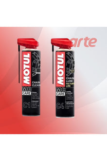 C4 C1 Zincir Yağlama Temizleme Spreyi 400ml 7100 10w 40 Motor Yağı 1l