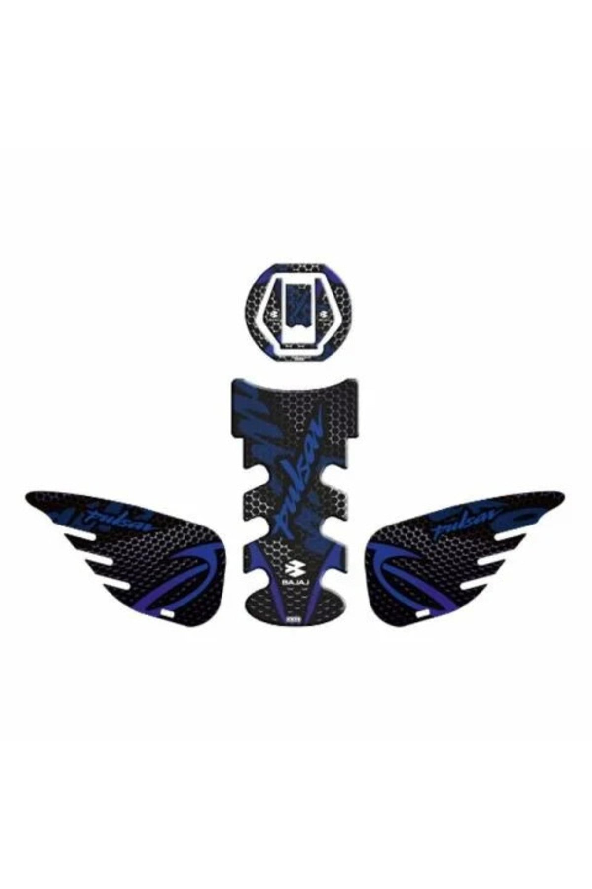 PULSAR 2014 - 2025 UYUMLU Tank Pad Set 006