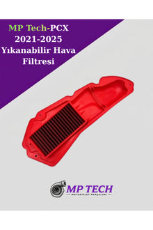 PCX 2021-2025 Kırmızı Hava Filtresi